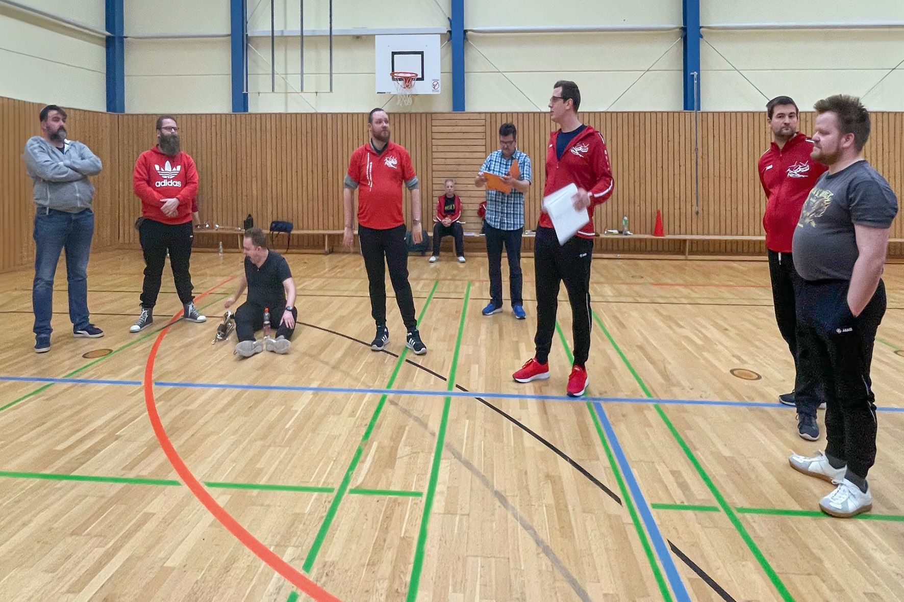 Bei den Proben für Show FZ%201a