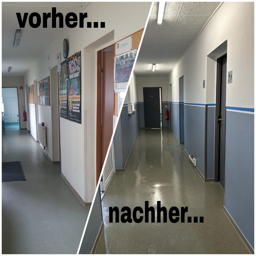 Flur des Vereinsheims SSV%20Kulkwitz%20eV_1